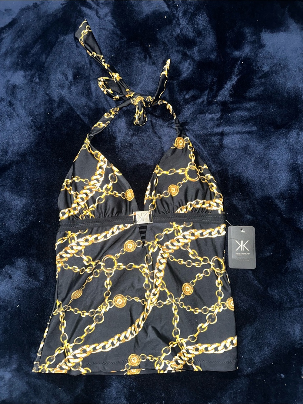 Kardashian Kollection Swimwear Top Size M Brand New With Tags Vintage
